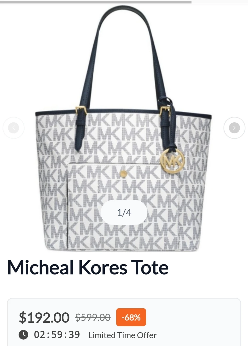 Michael Kors Jet Set Snap Pocket Tote Bag - photo 4