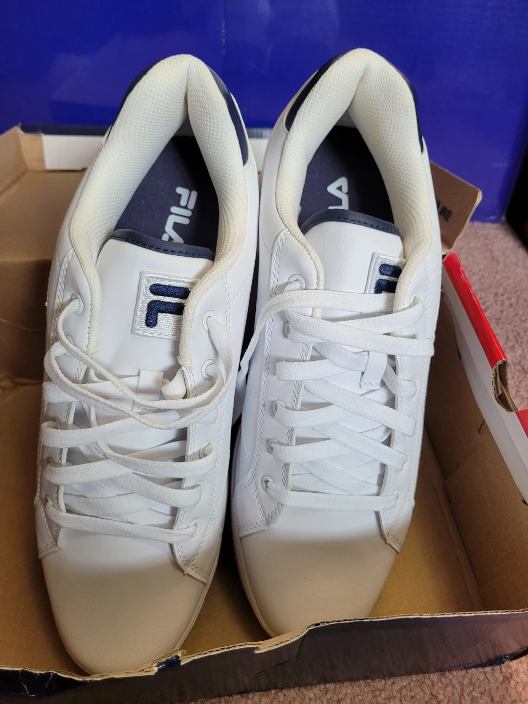 Fila West Naples White Sneakers Men's Size 11