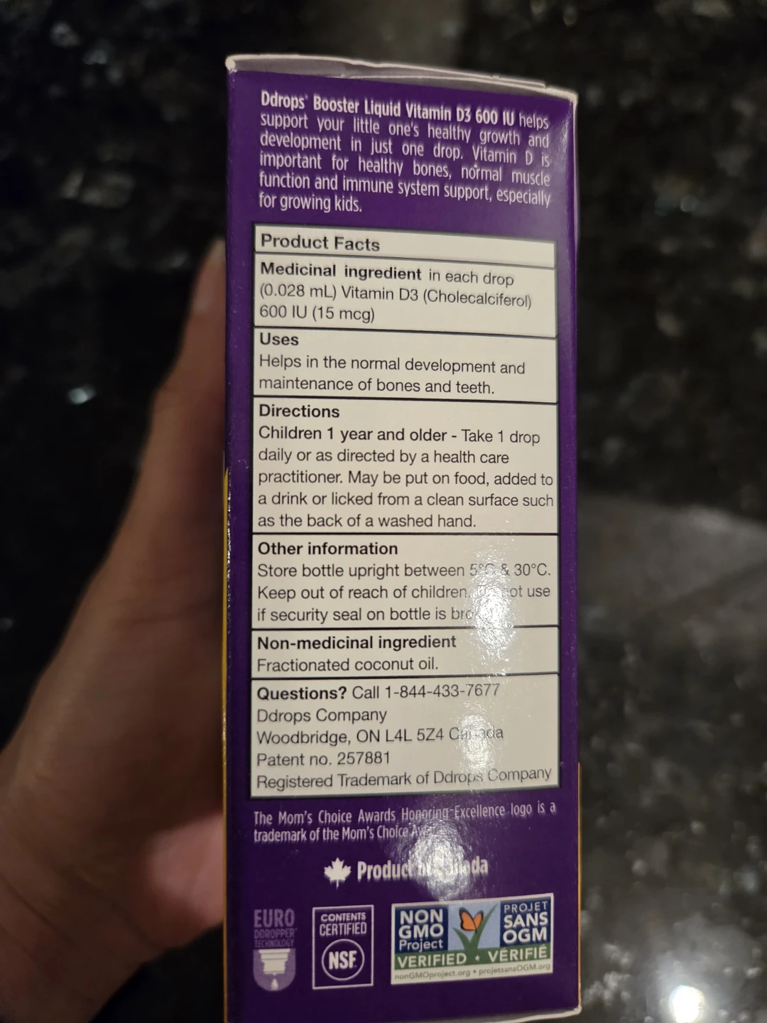 Ddrops Booster Vitamin D3 Liquid 600 IU - photo 3