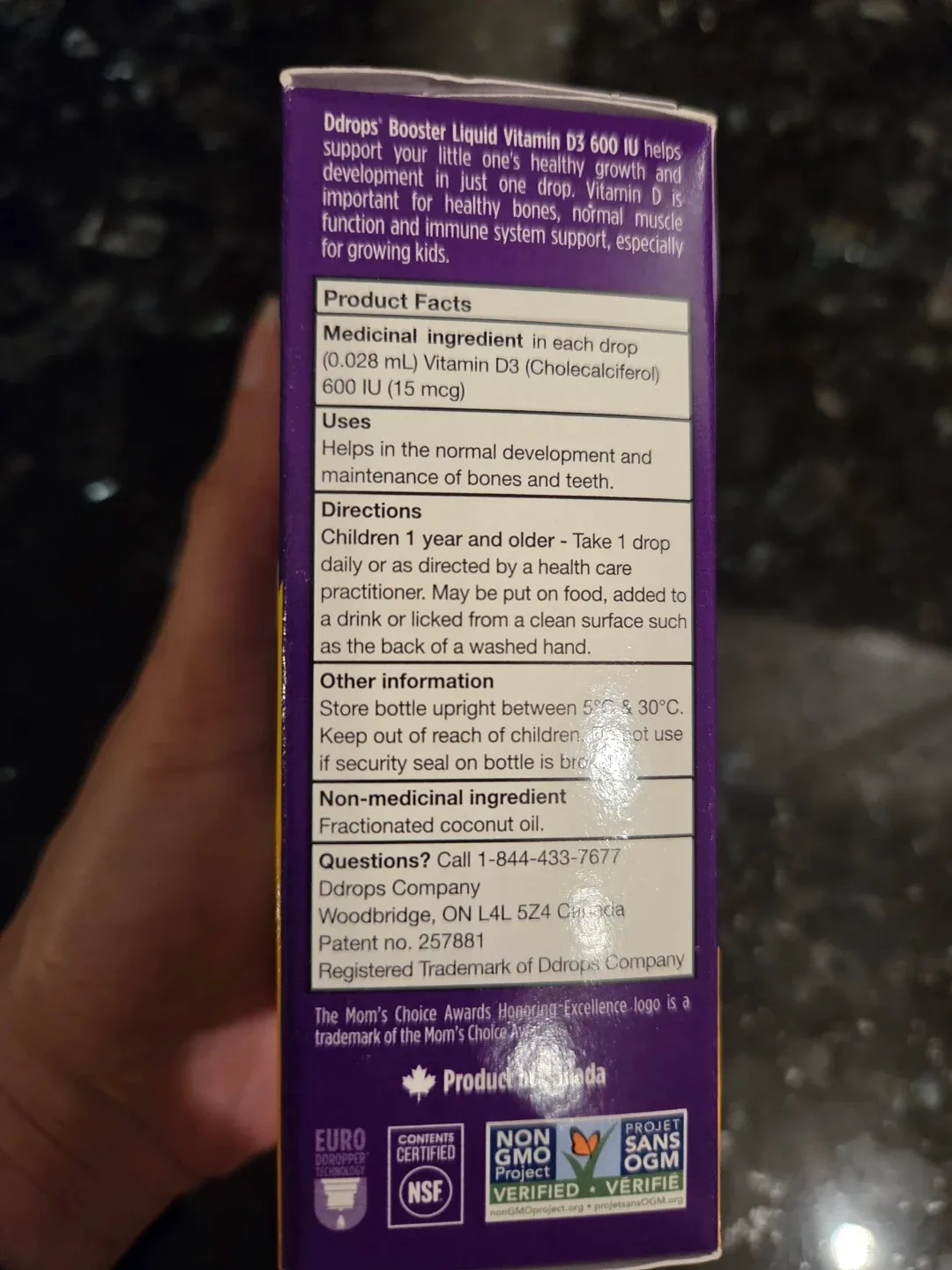 Ddrops Booster Vitamin D3 Liquid 600 IU - photo 3