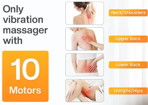 CILI Back Massage Seat Cushion with Heat and Vibration - NEW - photo 4