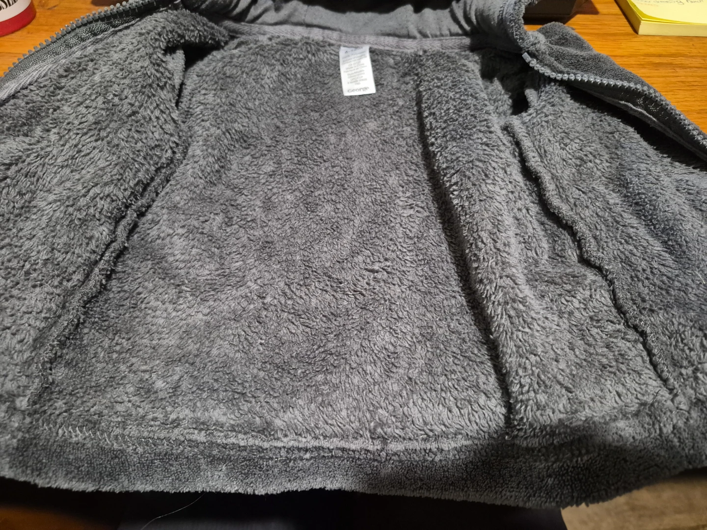 George Grey Fleece Hoodie with Ears - photo 2