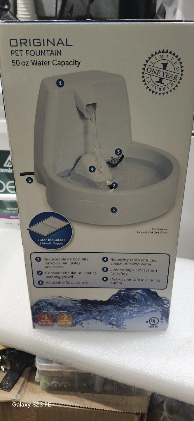 PetSafe Drinkwell Original 50 oz Pet Fountain - photo 3