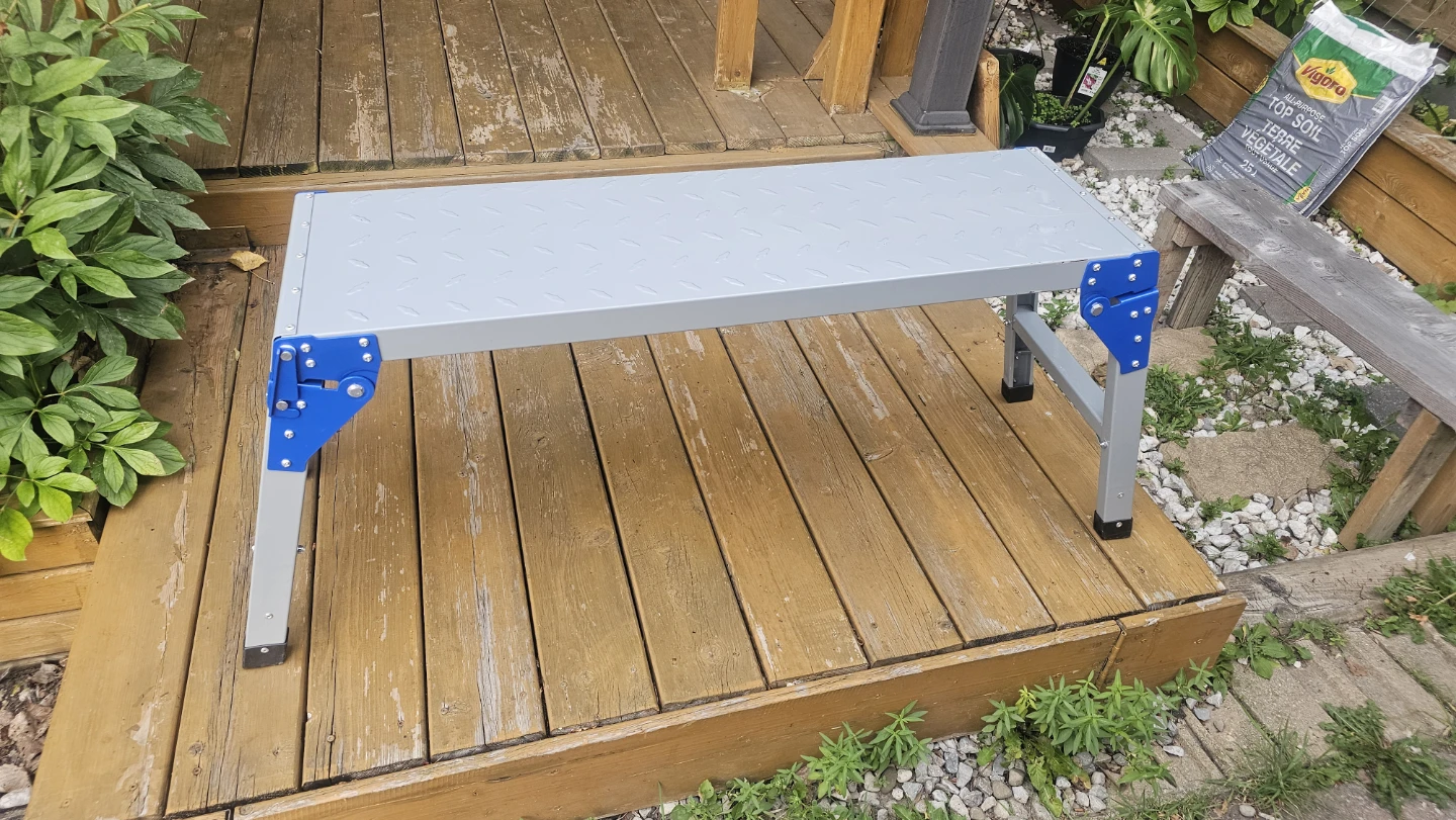 Multifunction Work Platform Ladder