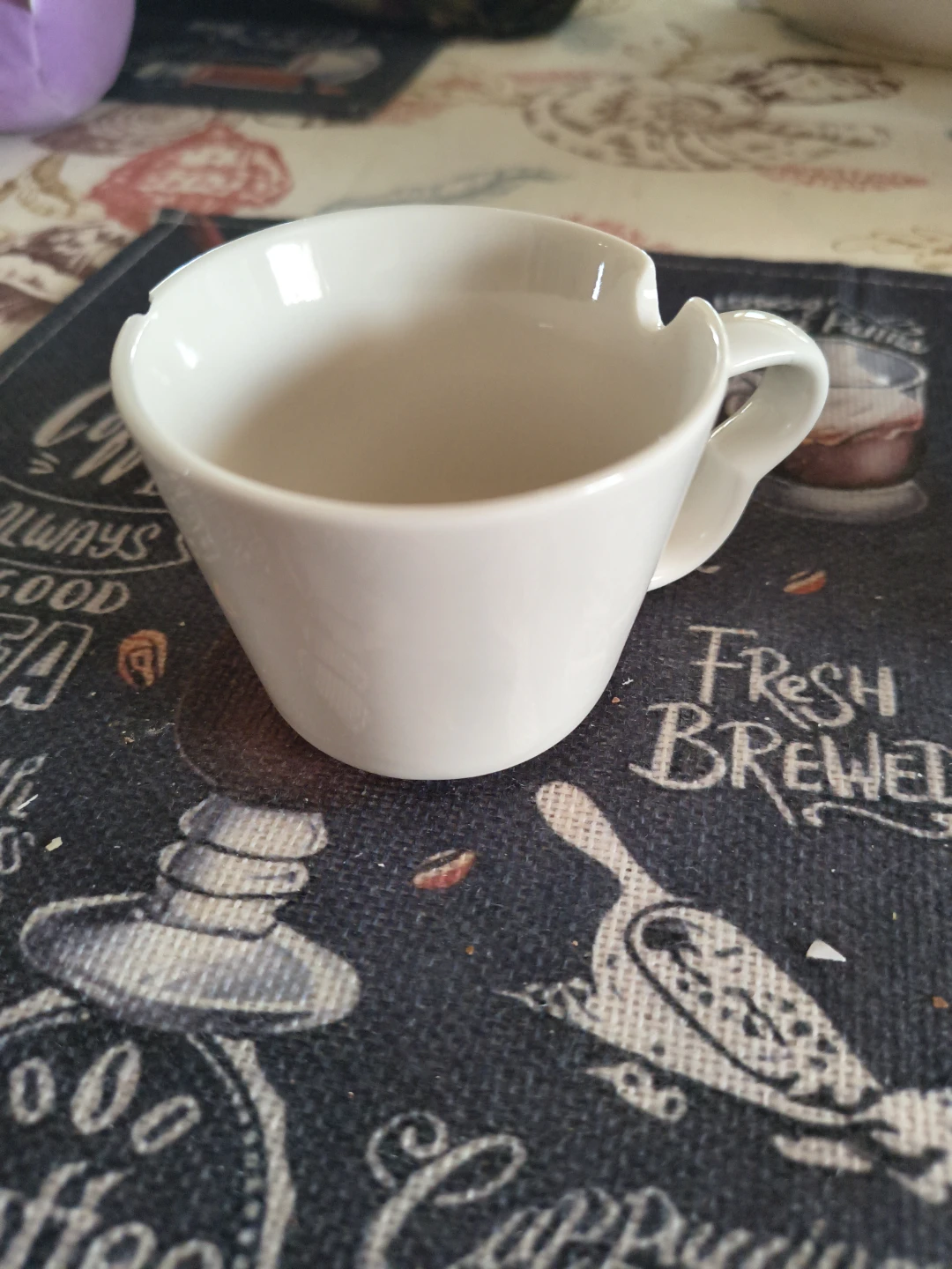 Mountain  Cups 3 piece stackable ceramic - photo 3