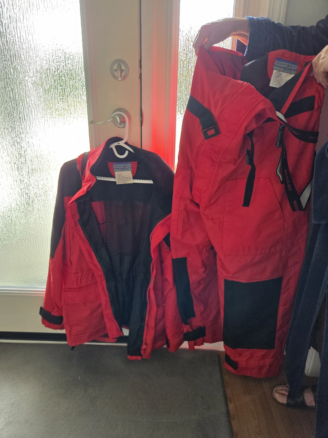 Red Ski Suit - Wetskins