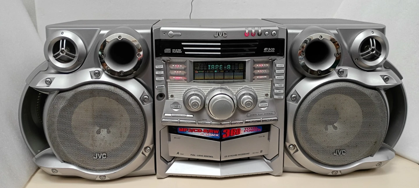 JVC STEREO SYSTEM- MX-GA77