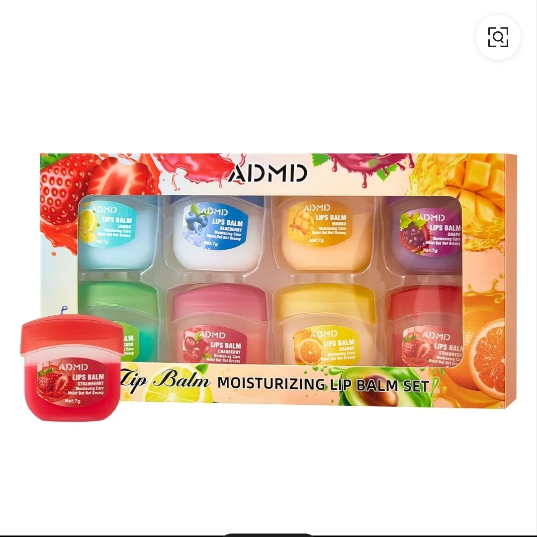 ADMD Moisturizing Lip Balm Set (8 Flavours) - photo 3
