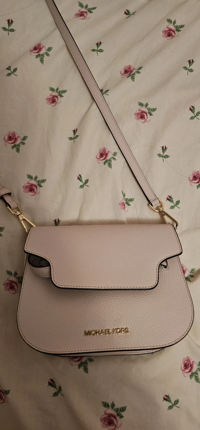 AUTHENTIC! Michael Kors Pink Leather Cross-Body/ Shoulder Bag