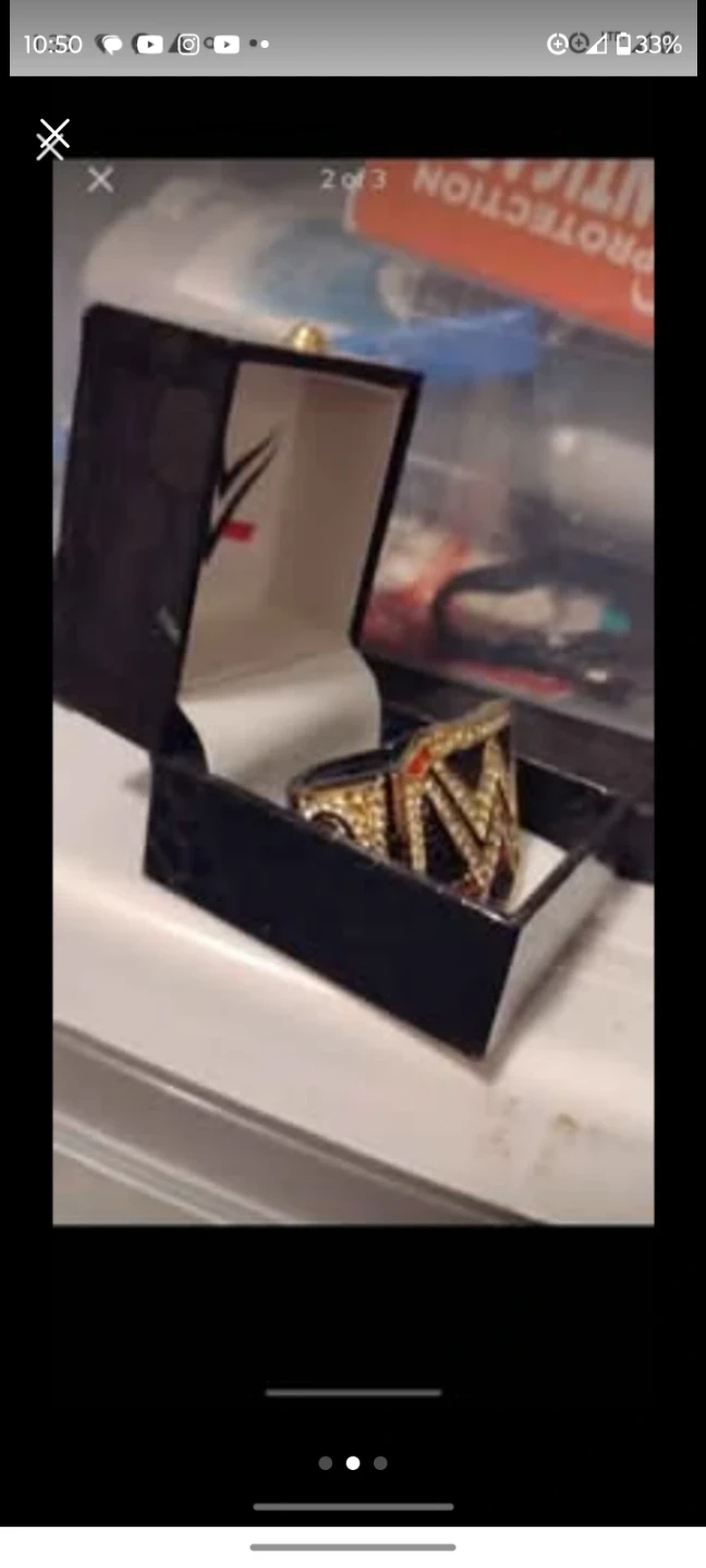 WWE Championship Replica Ring - photo 3