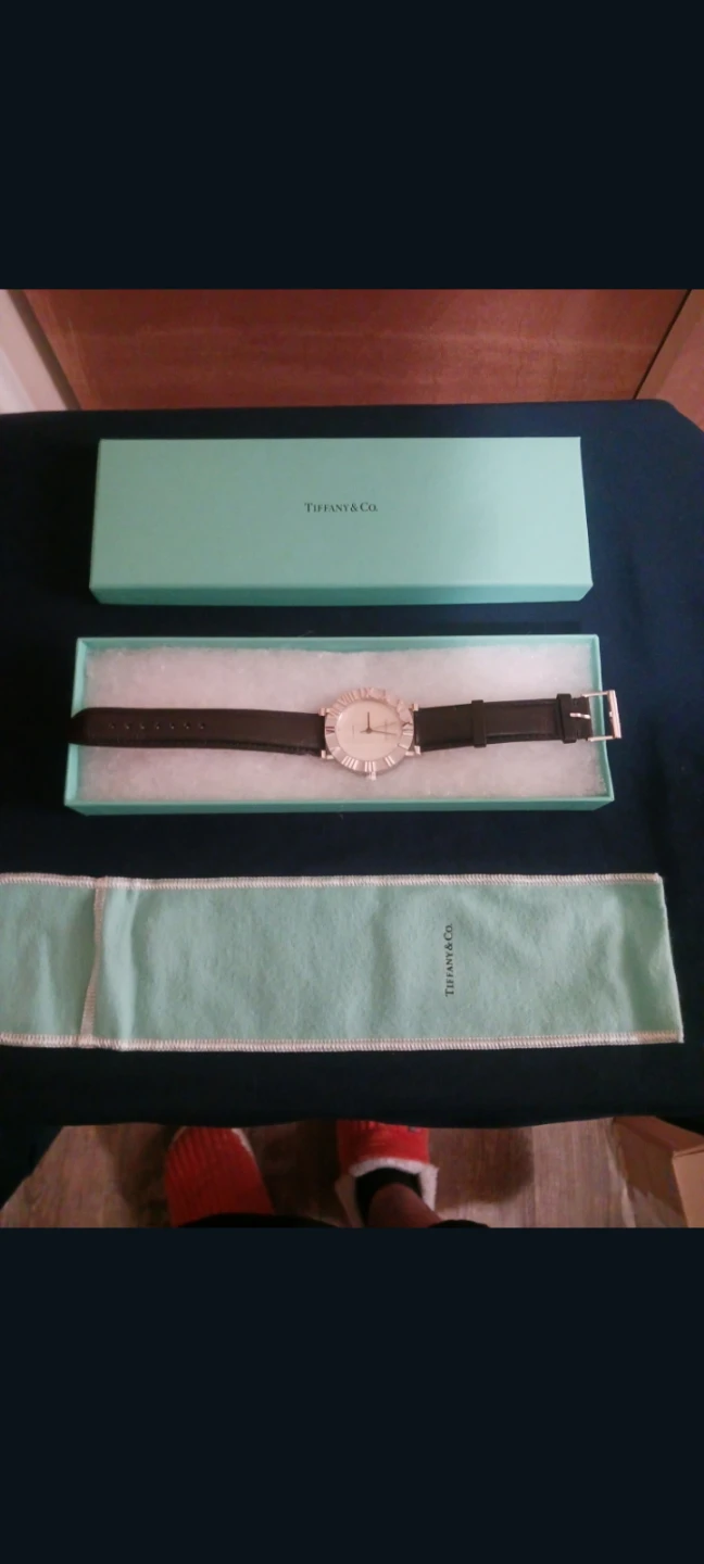 Tiffany & Co. Pure 925 Silver Atlas Automatic Watch