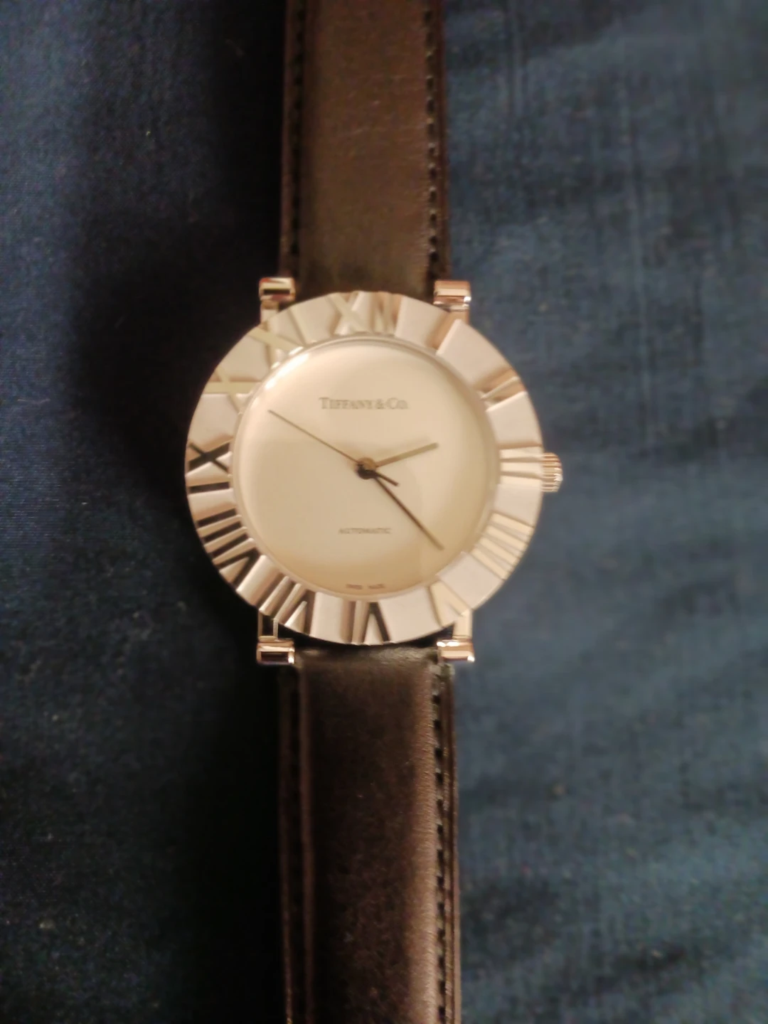 Tiffany & Co. Pure 925 Silver Atlas Automatic Watch - photo 4