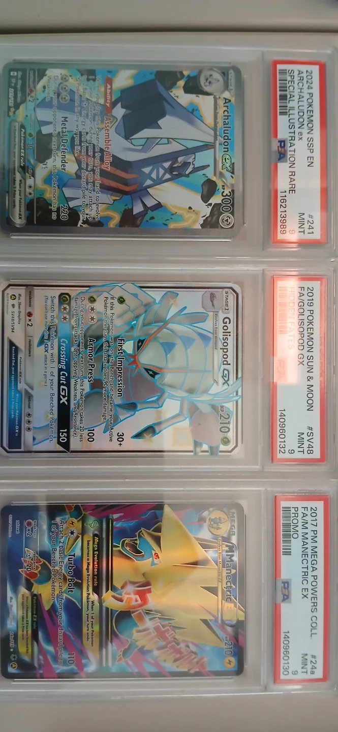 3 Cheap and affordable pokemon graded cards!(prices negotiable!)