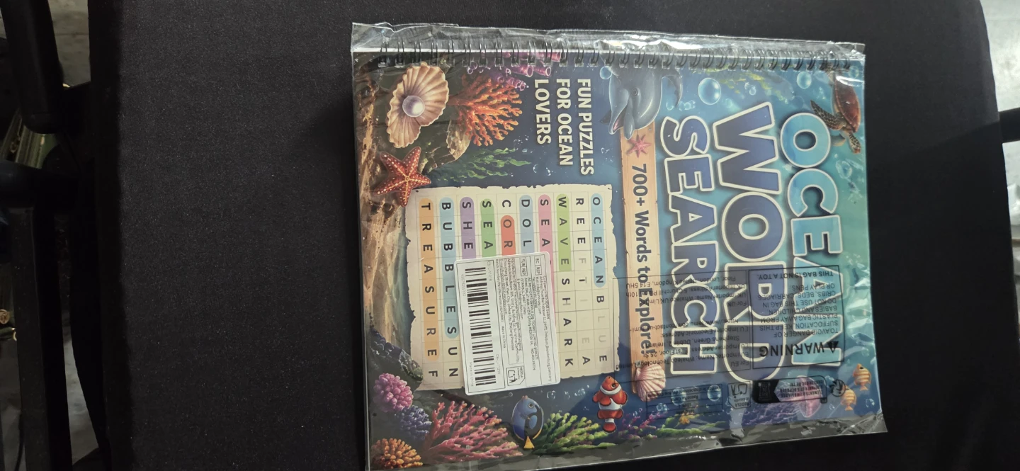 Ocean Word Search Puzzle Book