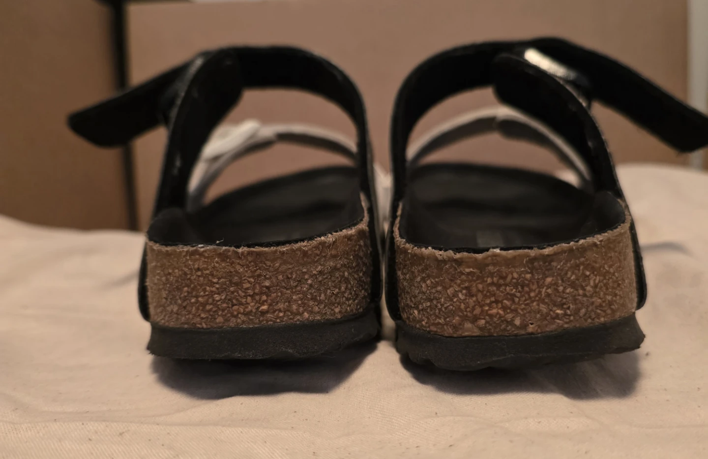 Birkenstock Arizona Split Sandals Black & White - photo 4