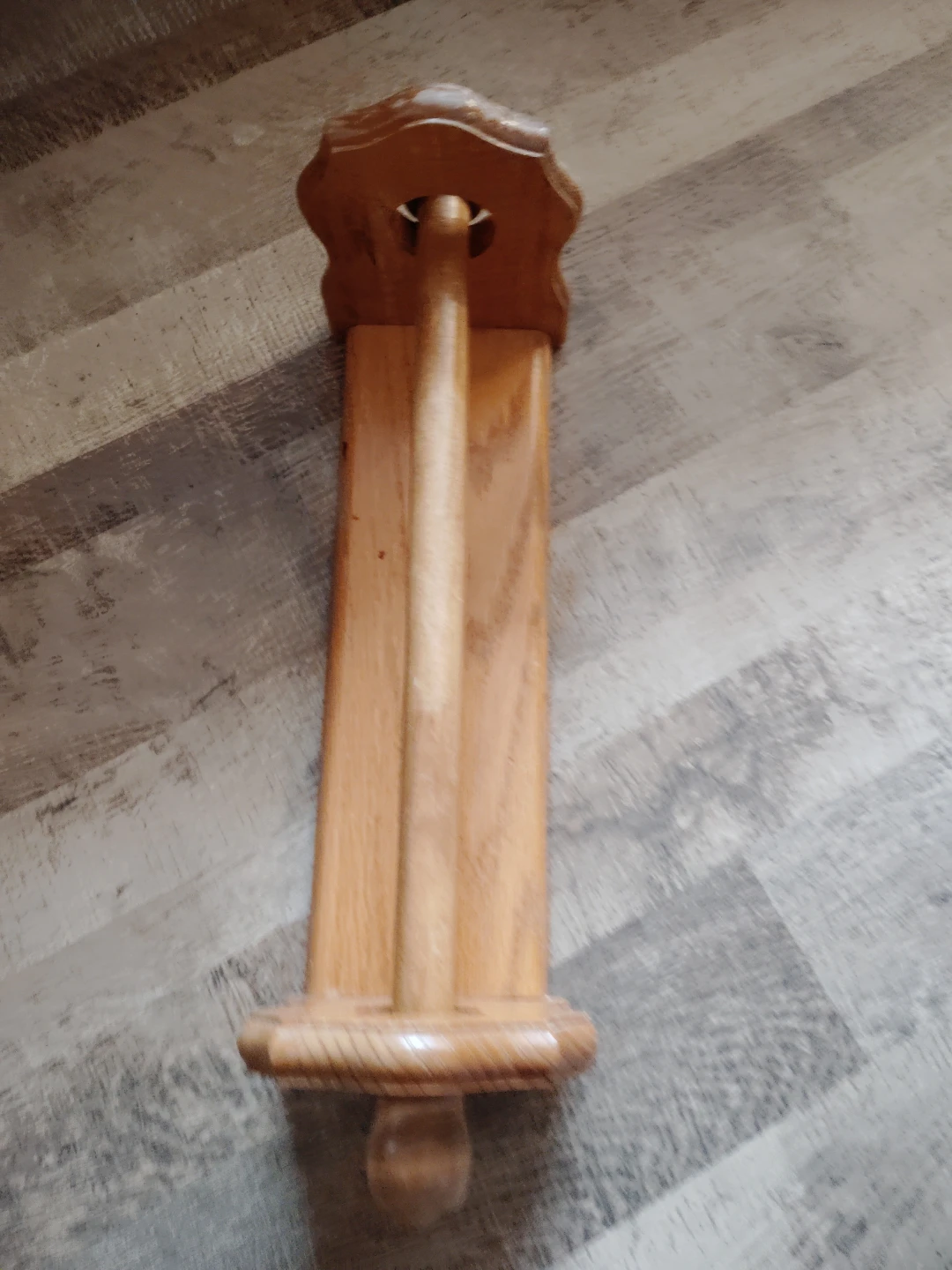 Wooden Paper Towel Holder - photo 2