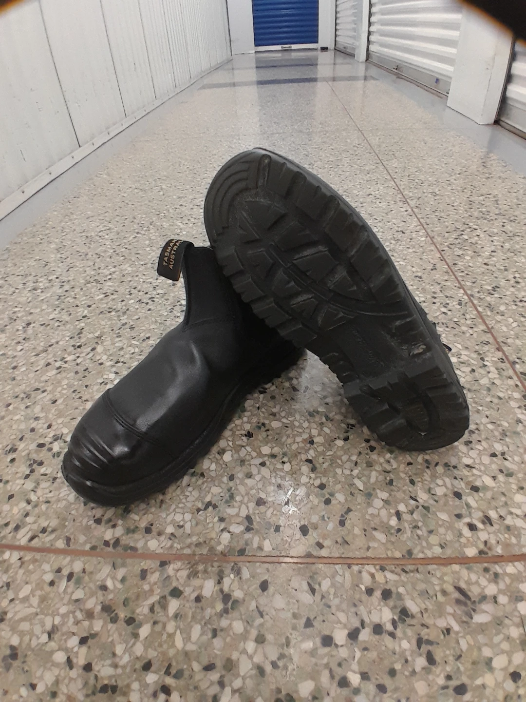 Blundstone Black Leather  Safety Boots Men's Size 12 - photo 4