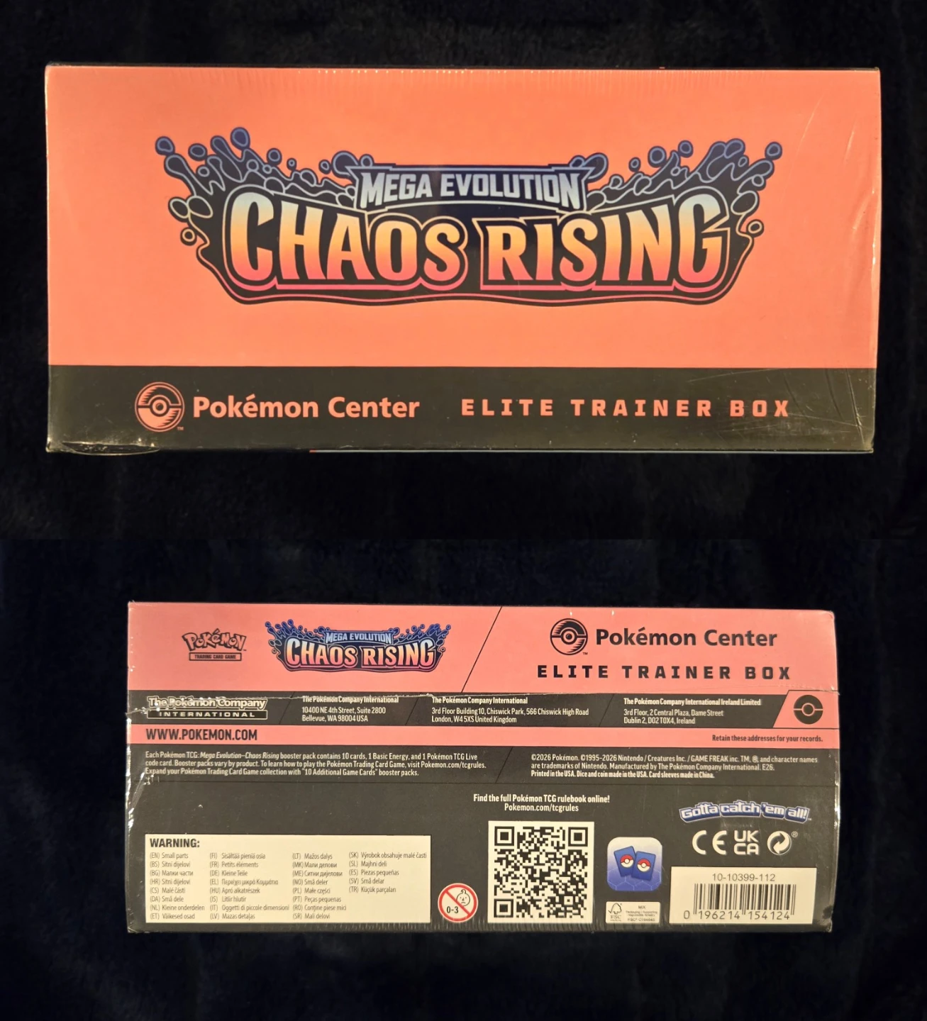 Chaos rising pokemon center ETB - photo 3