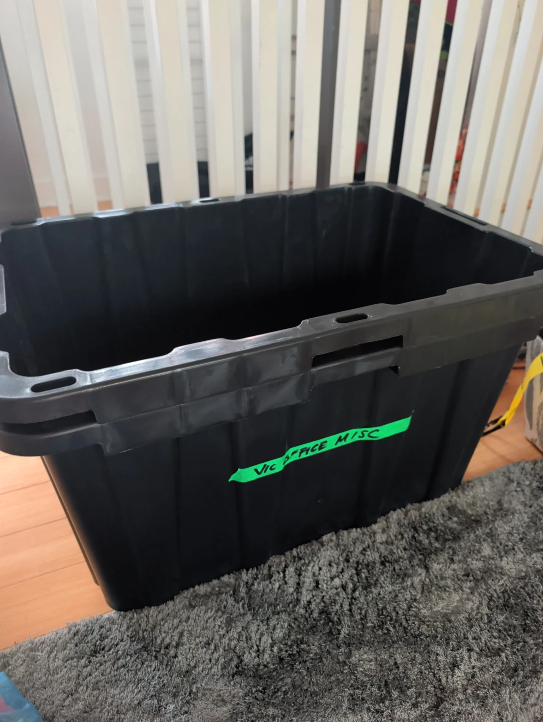3 RAMTUFF Strong Box Storage Tote 102 L