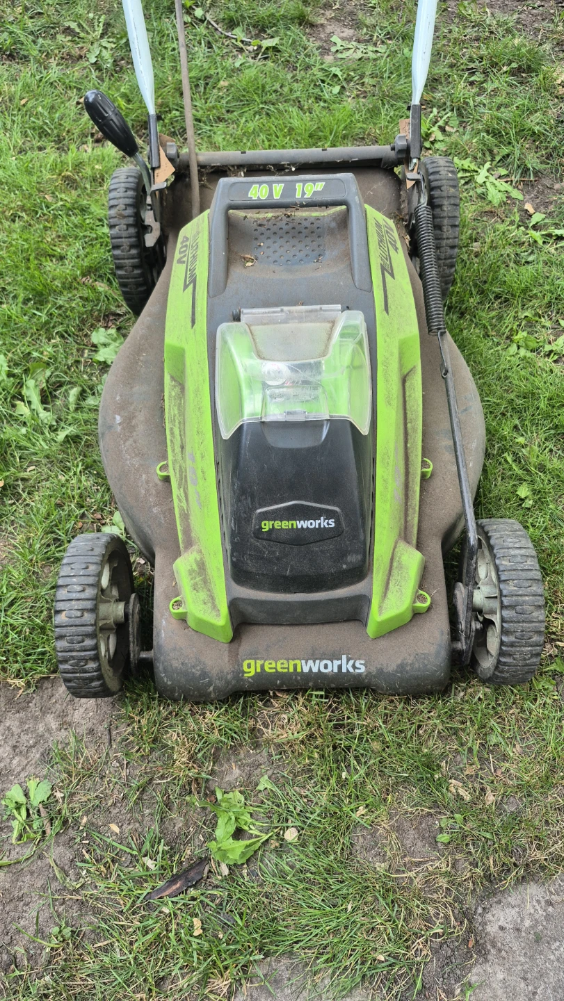 Greenworks 40V 19" Electric Lawn Mower - photo 2