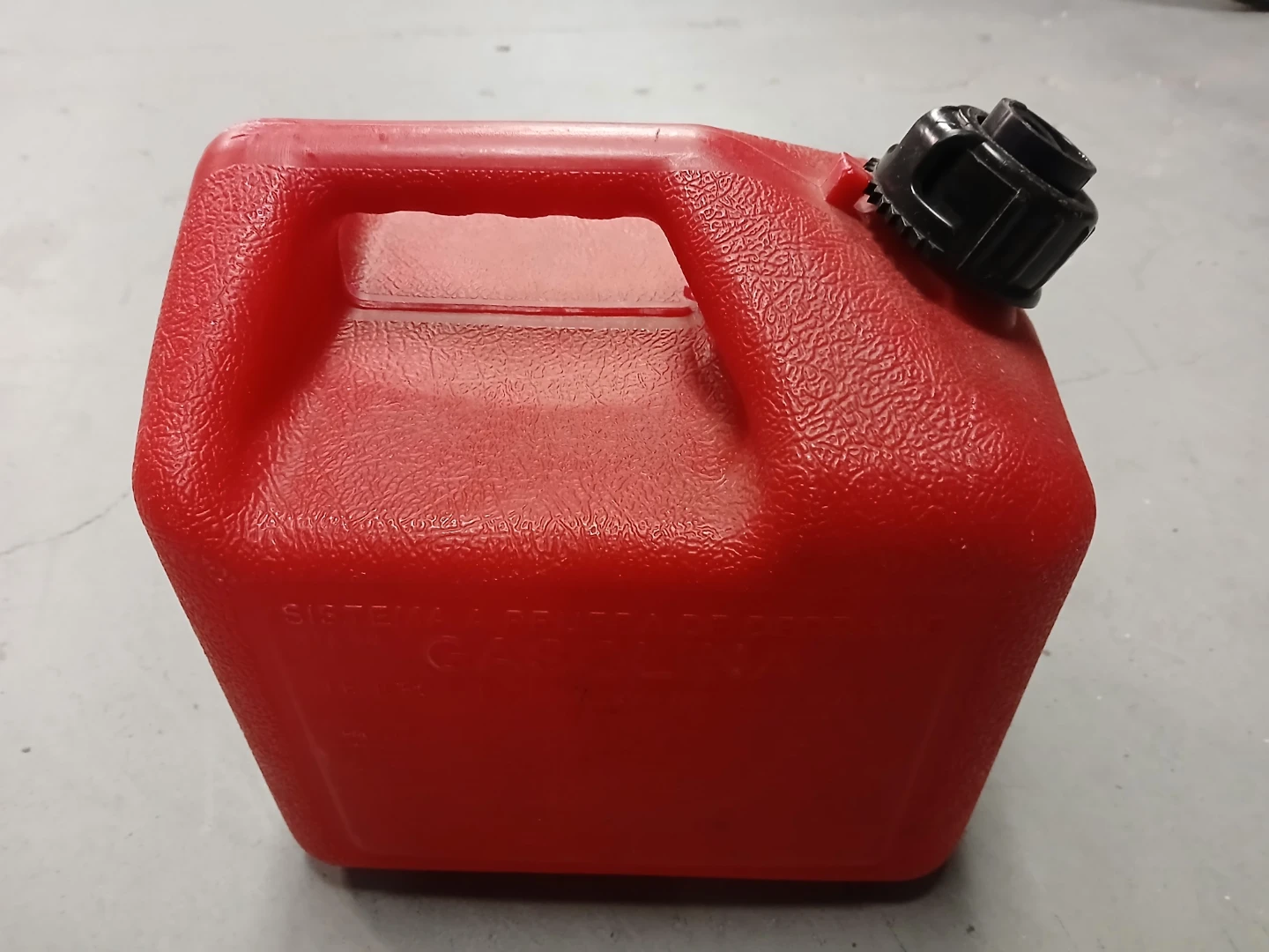 Red Spill-Proof Gas Can - photo 2
