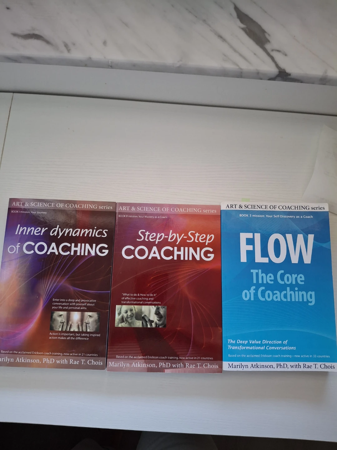 Step-by-Step Coaching, three books