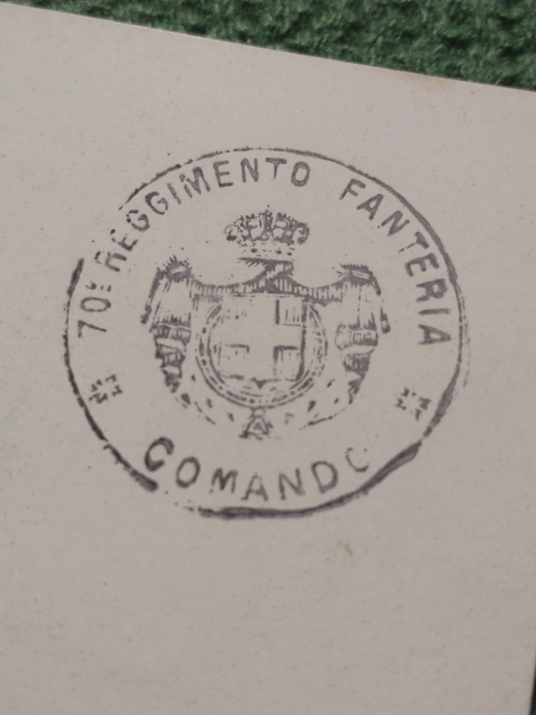 Sweet 1910s-1920s Mint Italian Postcard - 70th Infantry Regiment - photo 2
