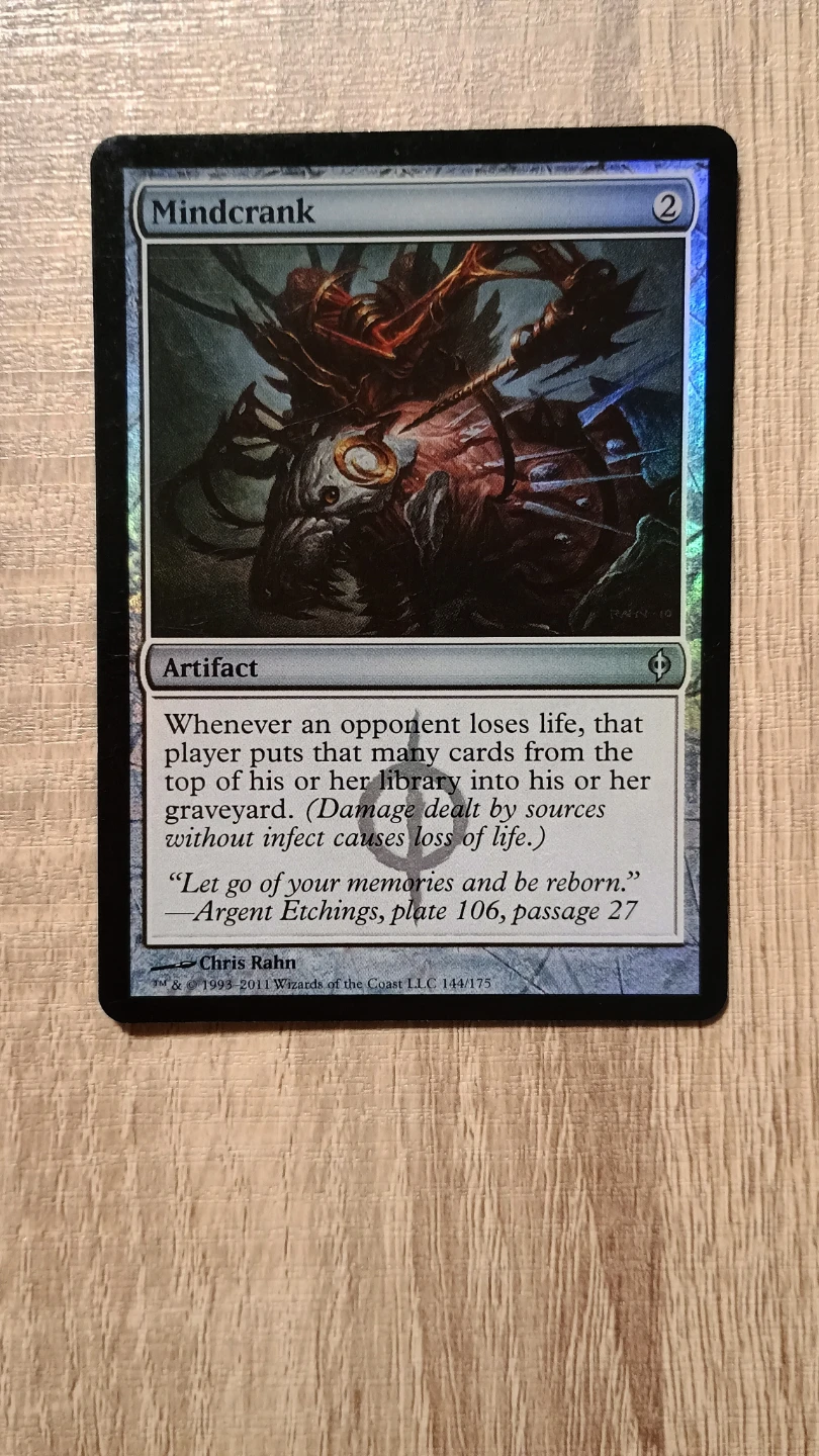 Mindcrank Magic The Gathering Card