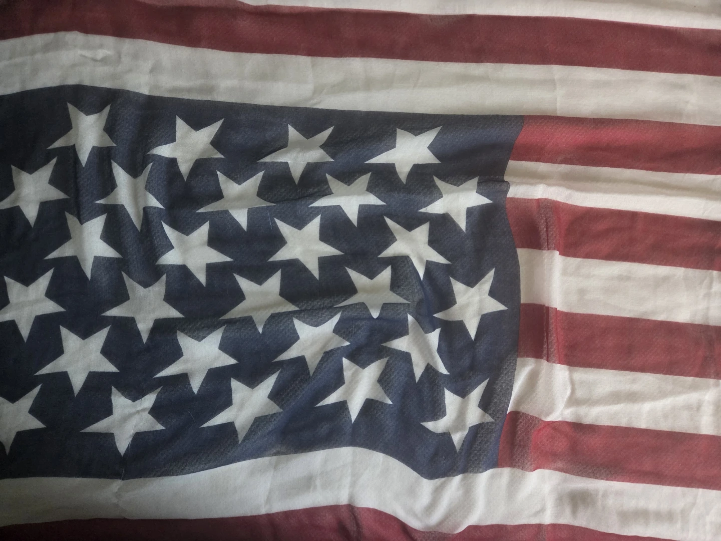 American Flag Scarf - photo 2