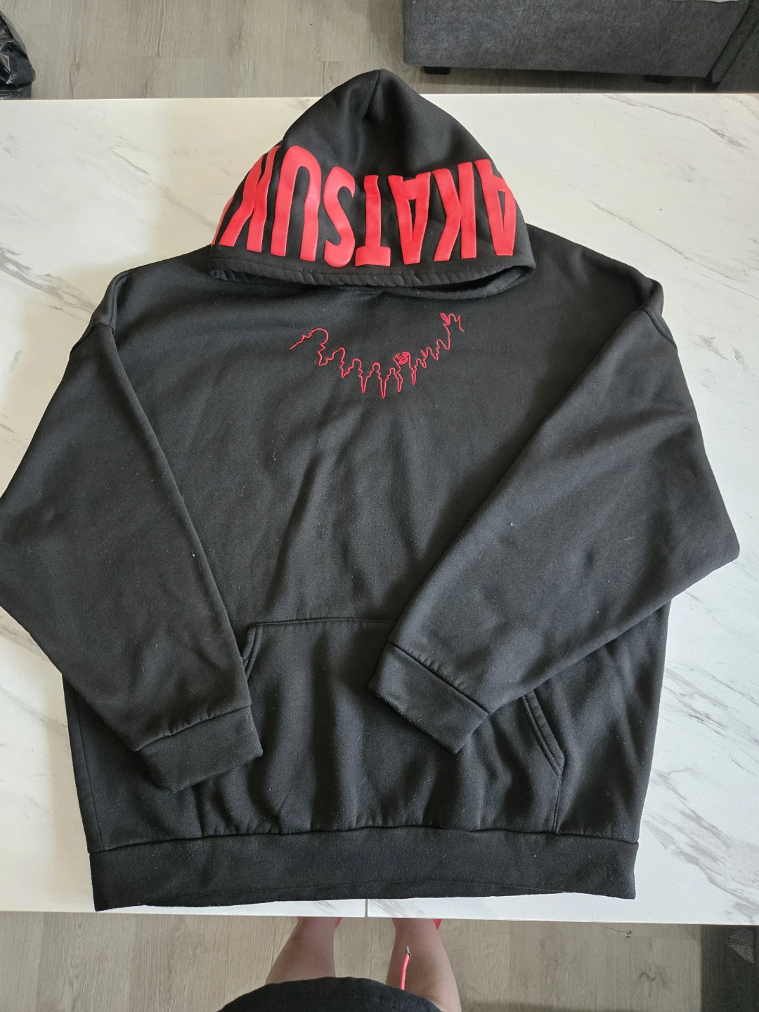 Naruto Akatsuki Red Cloud Hoodie