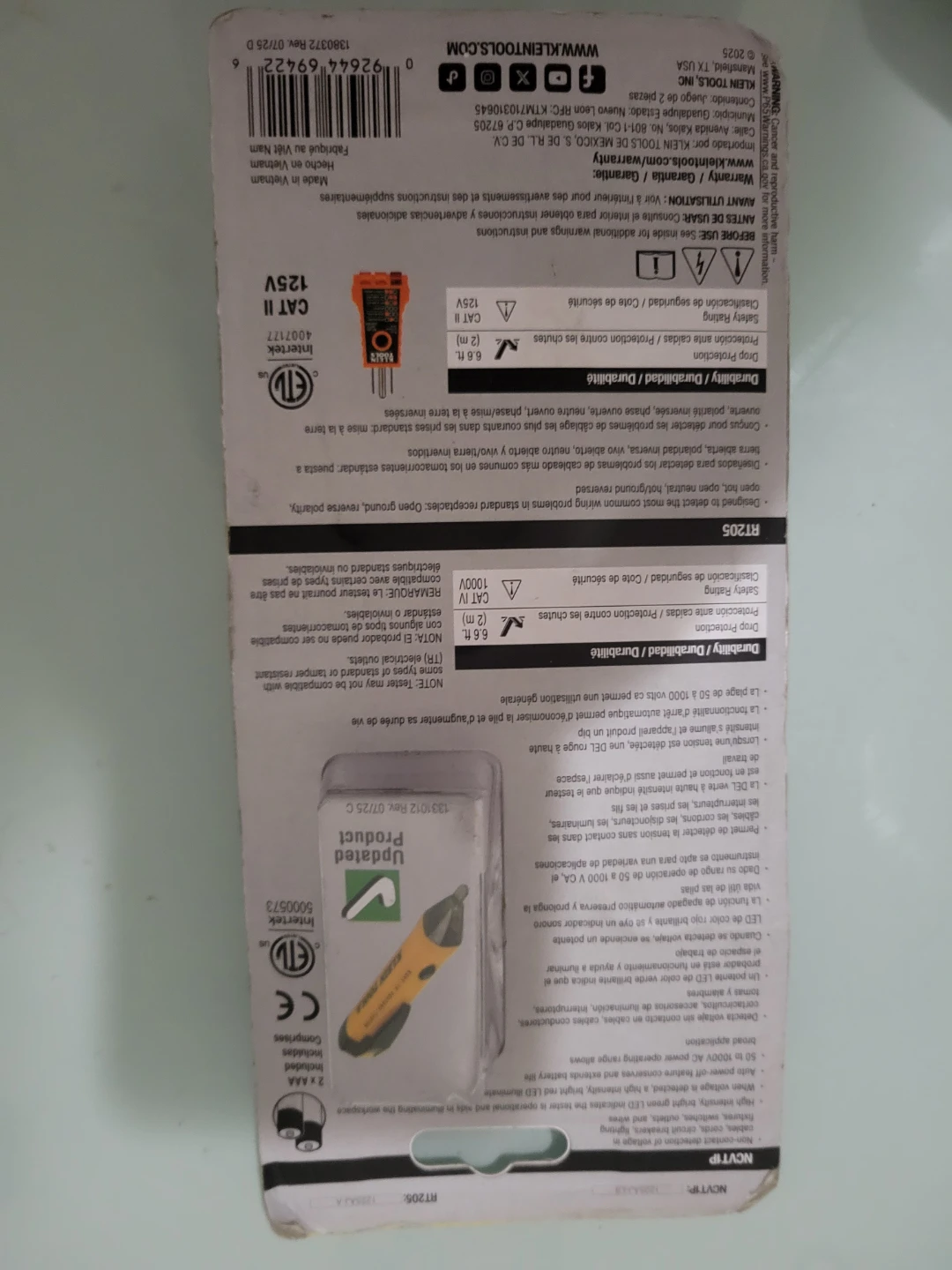 Klein Tools Non-Contact Voltage Tester Kit - photo 2
