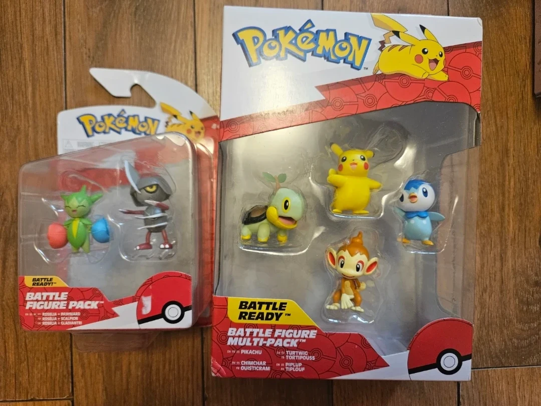 New pokemon battle figures
