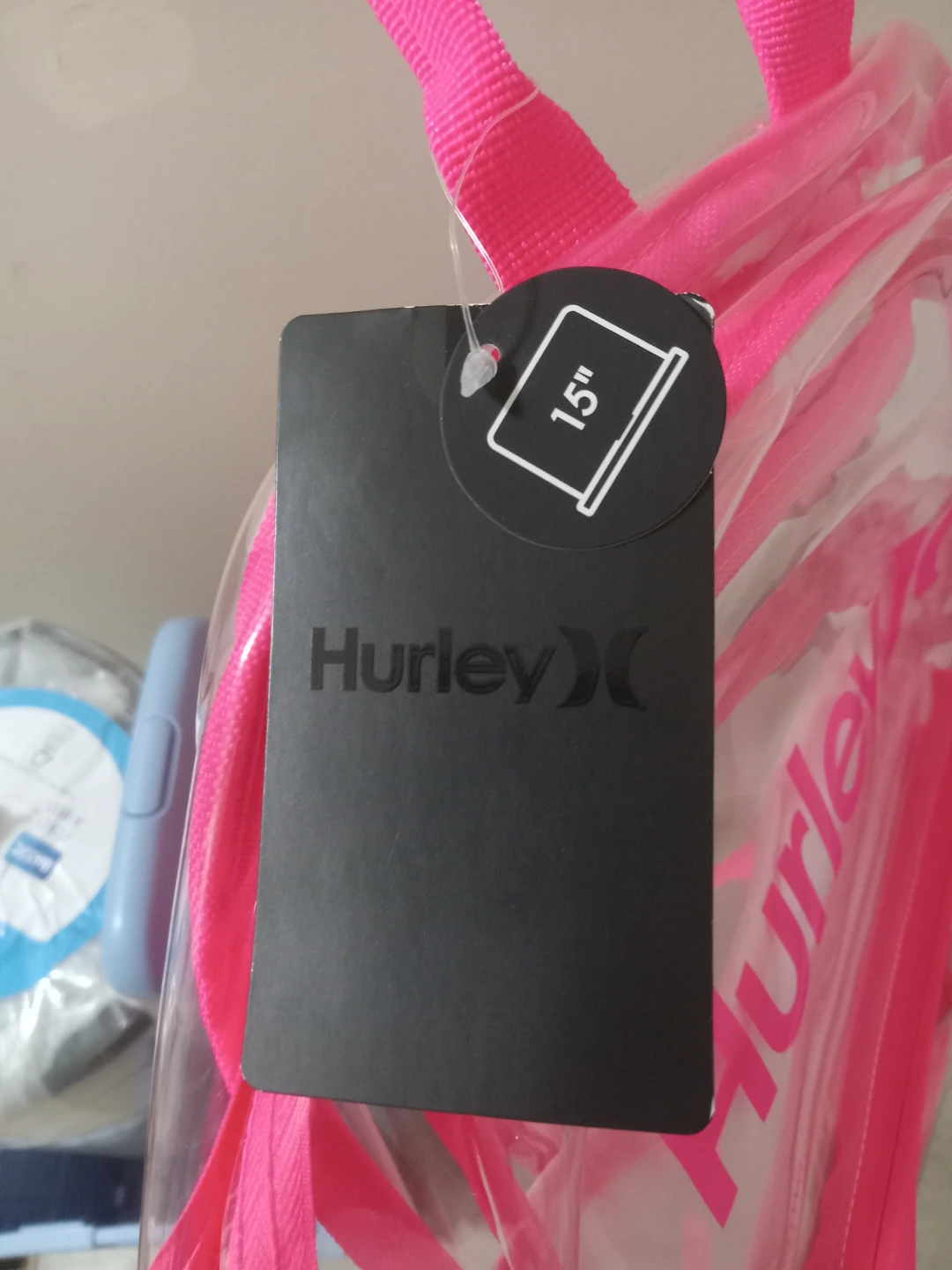 Hurley Clear Backpack Pink - photo 3