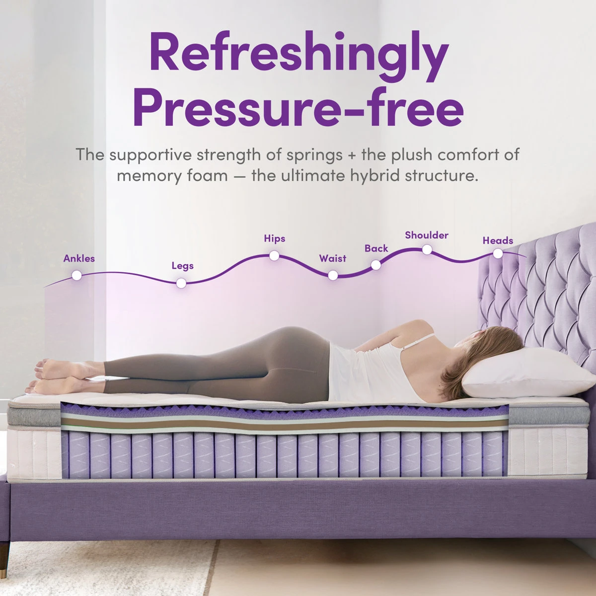Wayfair Sleep 12" Plush Hybrid Queen Mattress - photo 4