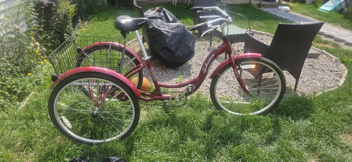 Schwinn Red Tricycle with Basket