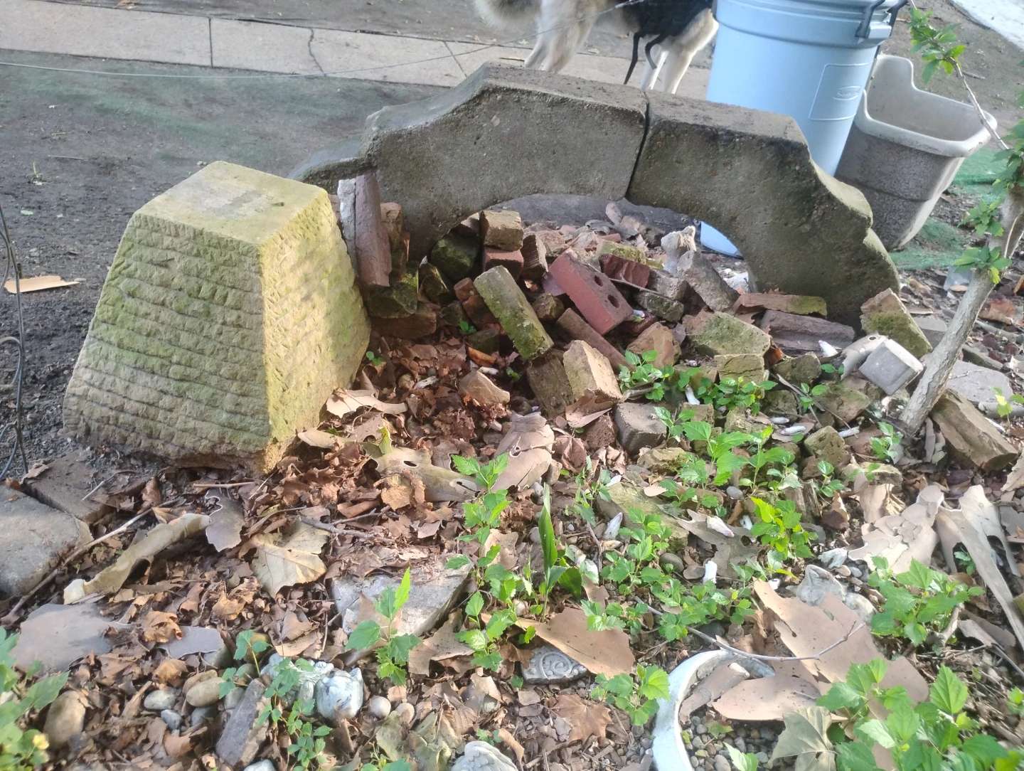 Concrete architectural salvage pieces - photo 3