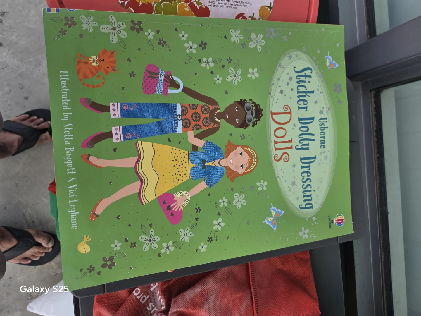 Usborne Sticker Dolly Dressing Dolls Book
