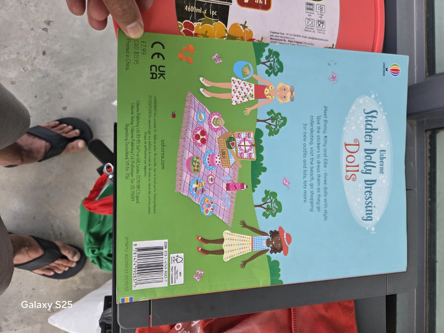 Usborne Sticker Dolly Dressing Dolls Book - photo 3