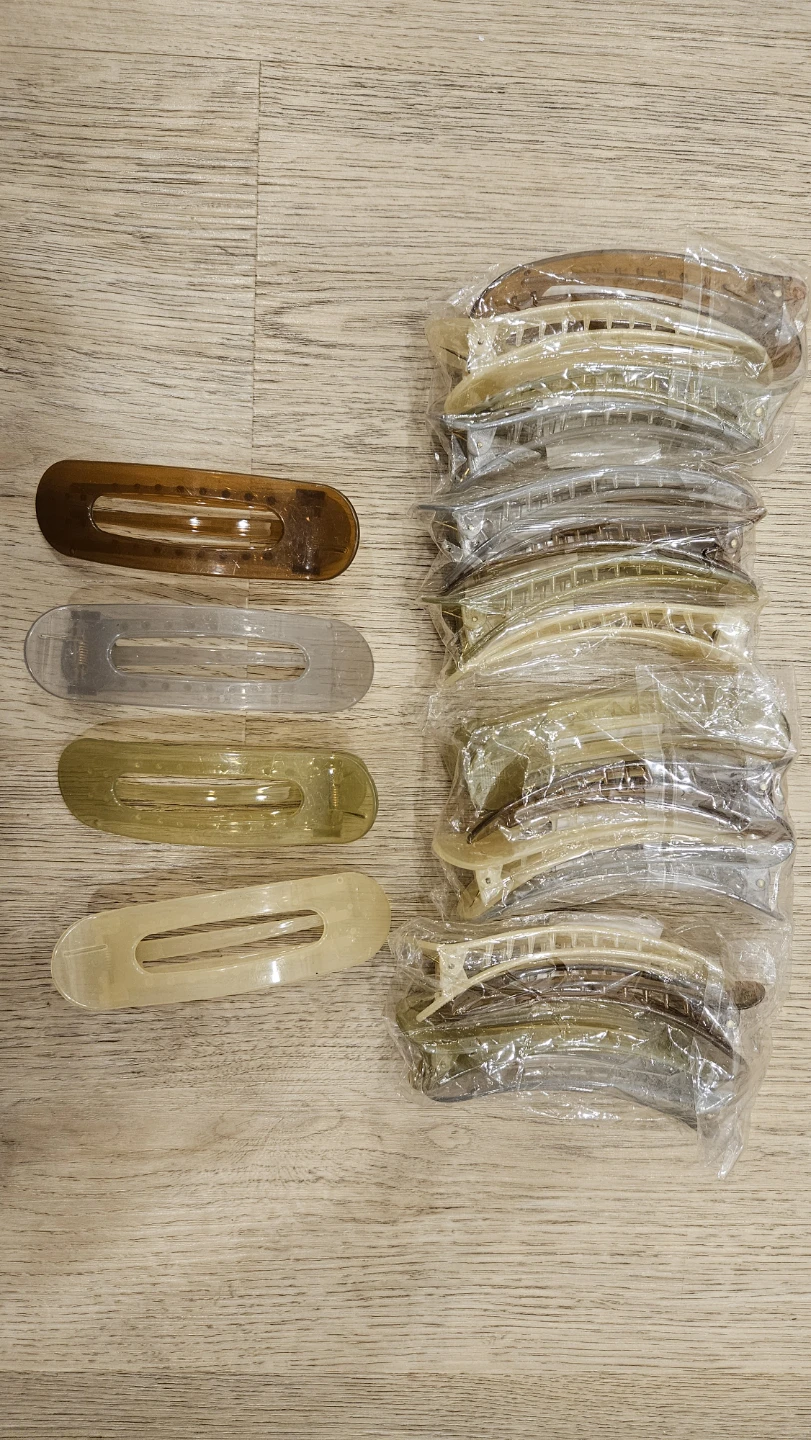 Pack of 4 Large Hair Claw Clips