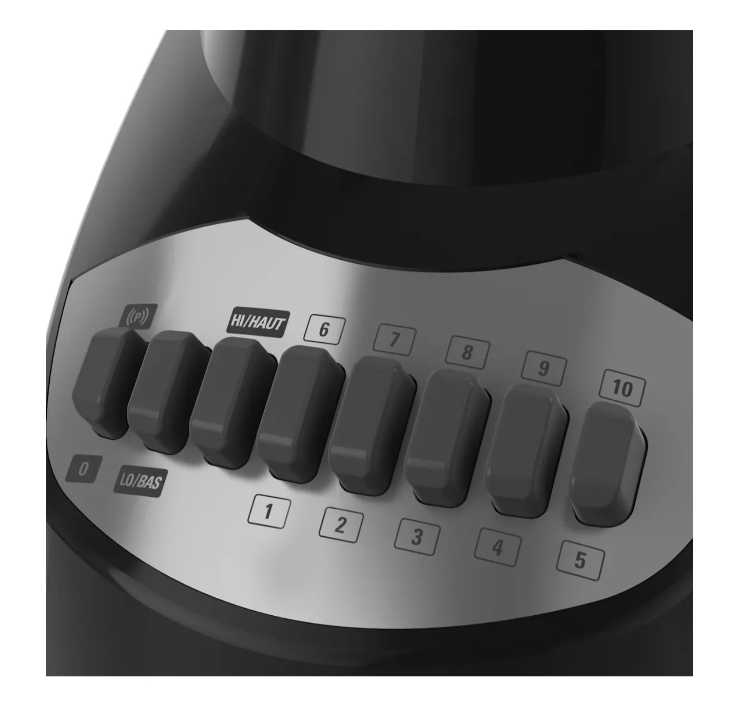 Black & Decker 10-Speed 5-Cup Countertop Blender, Black, 550W
