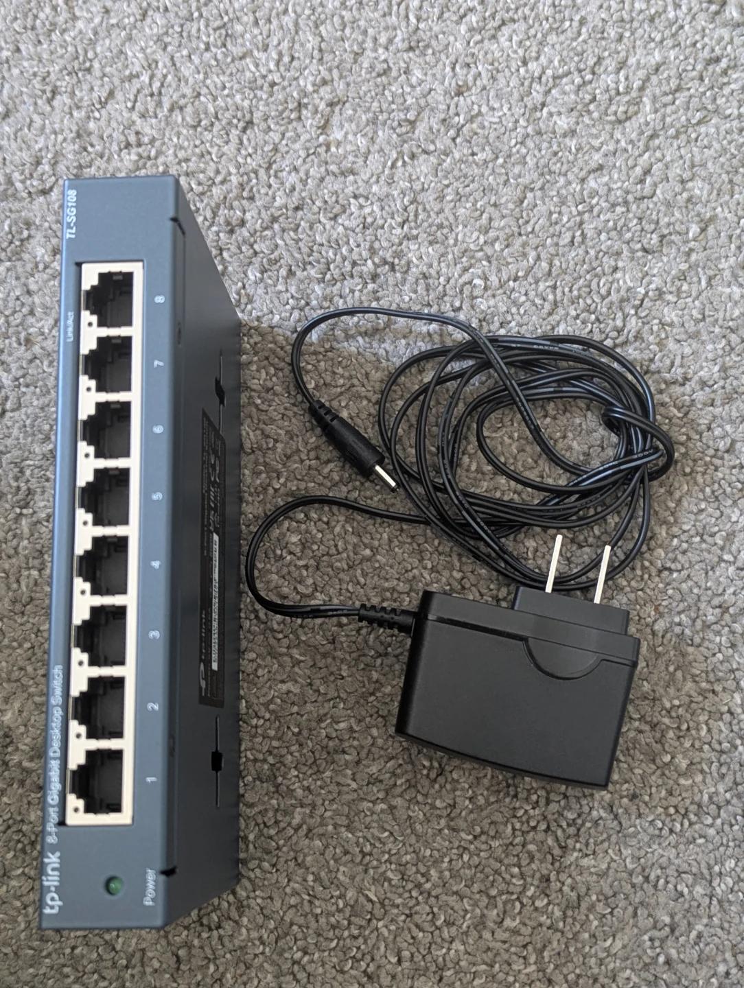 TP-Link 8-Port Gigabit Desktop Switch TL-SG108