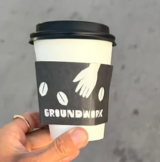 Groundwork Coffee Paper Cup