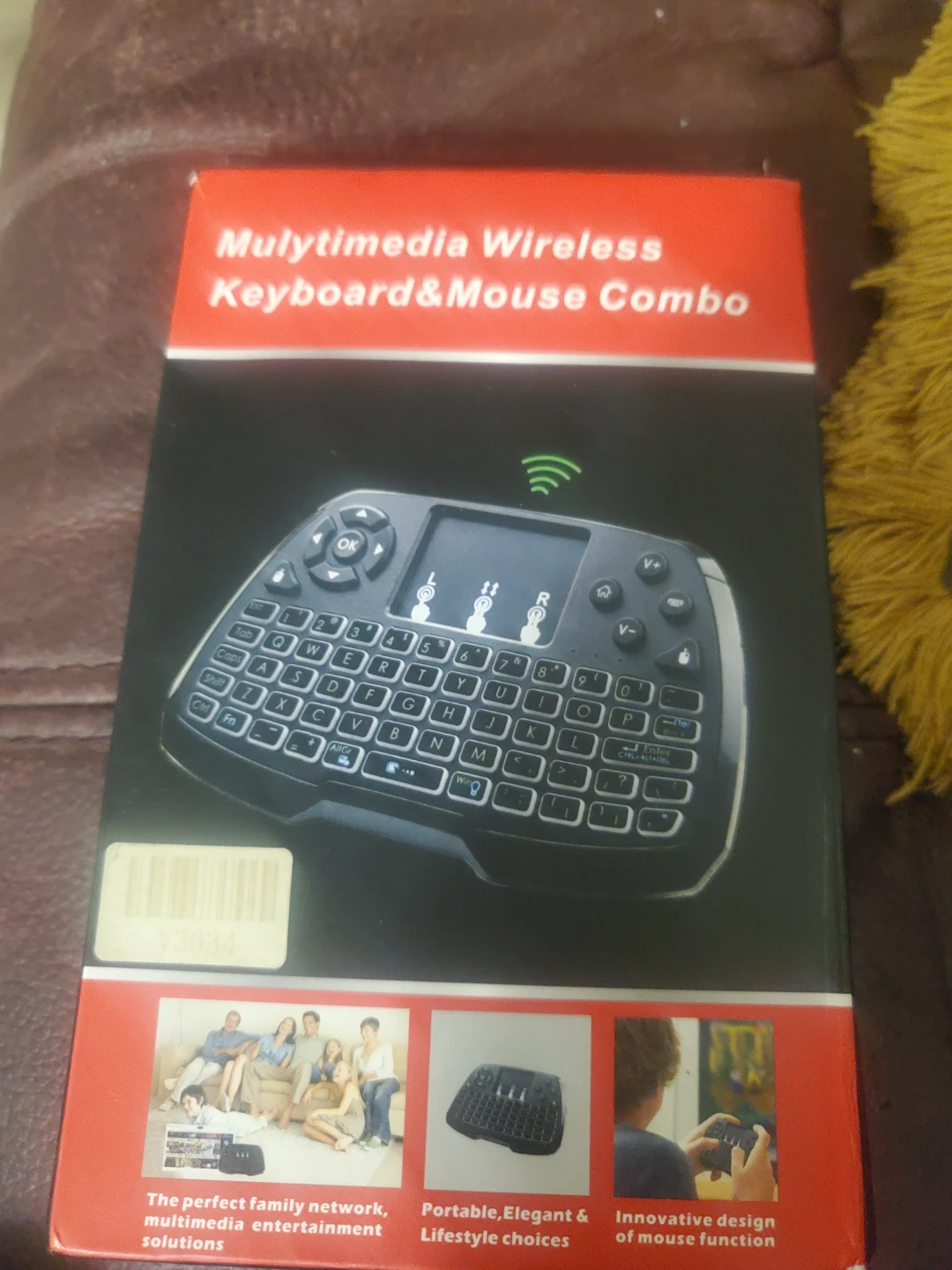 Multimedia Wireless Keyboard & Mouse Combo