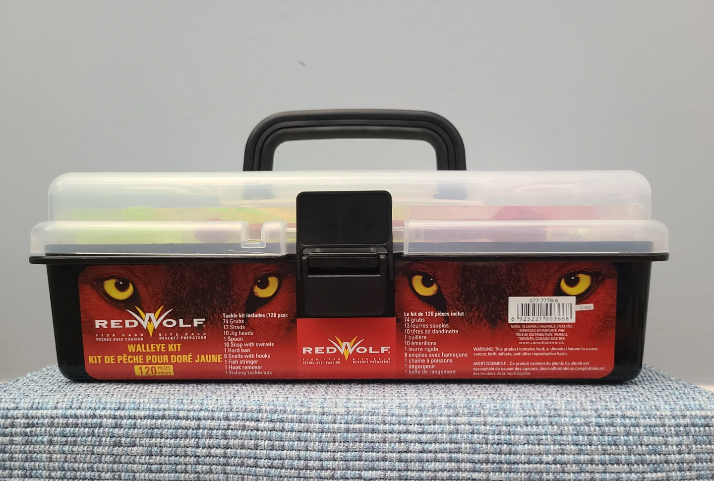 Red Wolf Walleye Fishing Kit - new