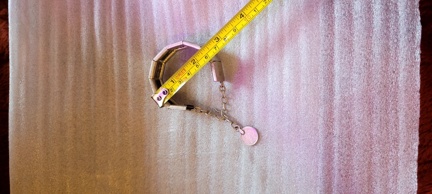 Silver-tone Bracelet with dirham Coin Charm - photo 5