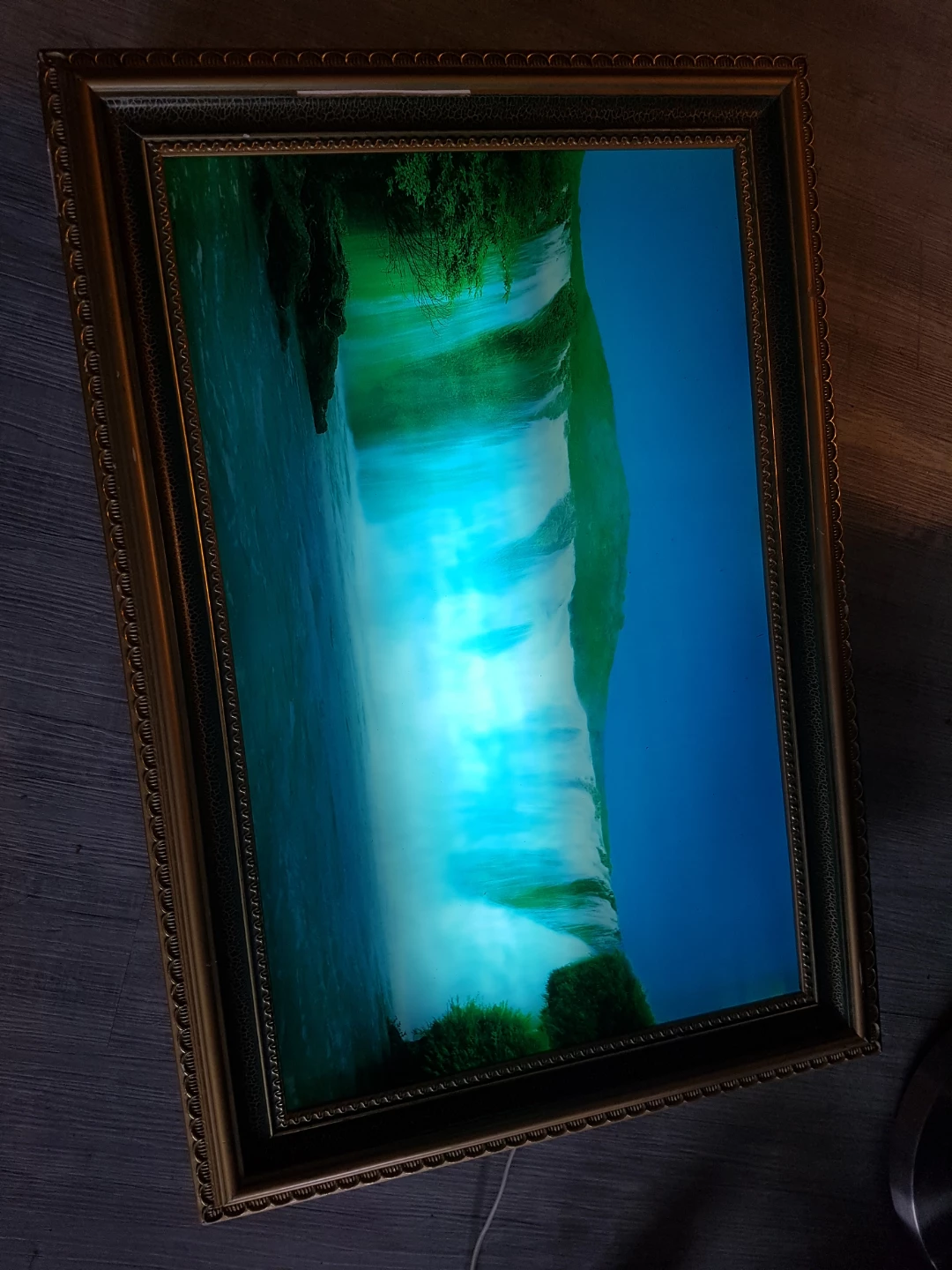 Illuminated Waterfall Picture Frame - photo 3