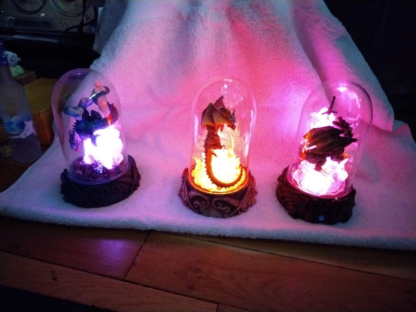 Ebros Spell Caster Green Dragon Led Figurine each - photo 3