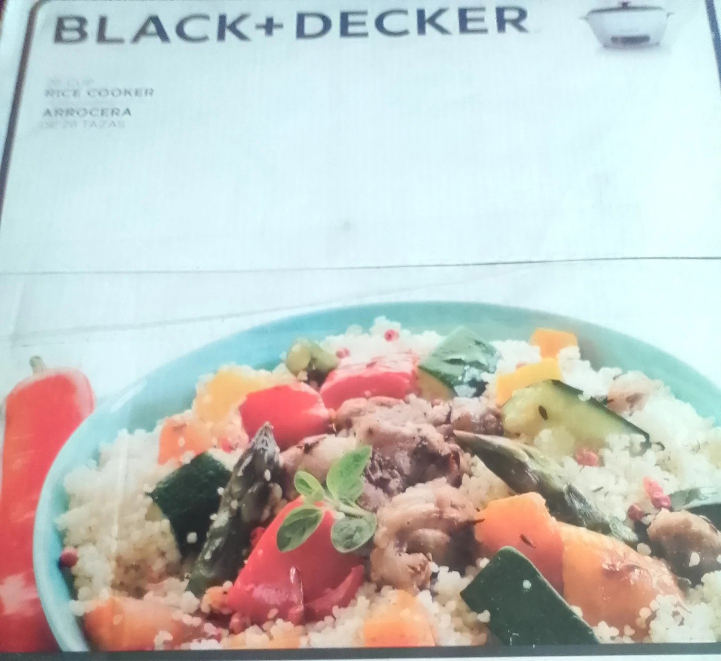 BLACK+DECKER 28-Cup Rice Cooker