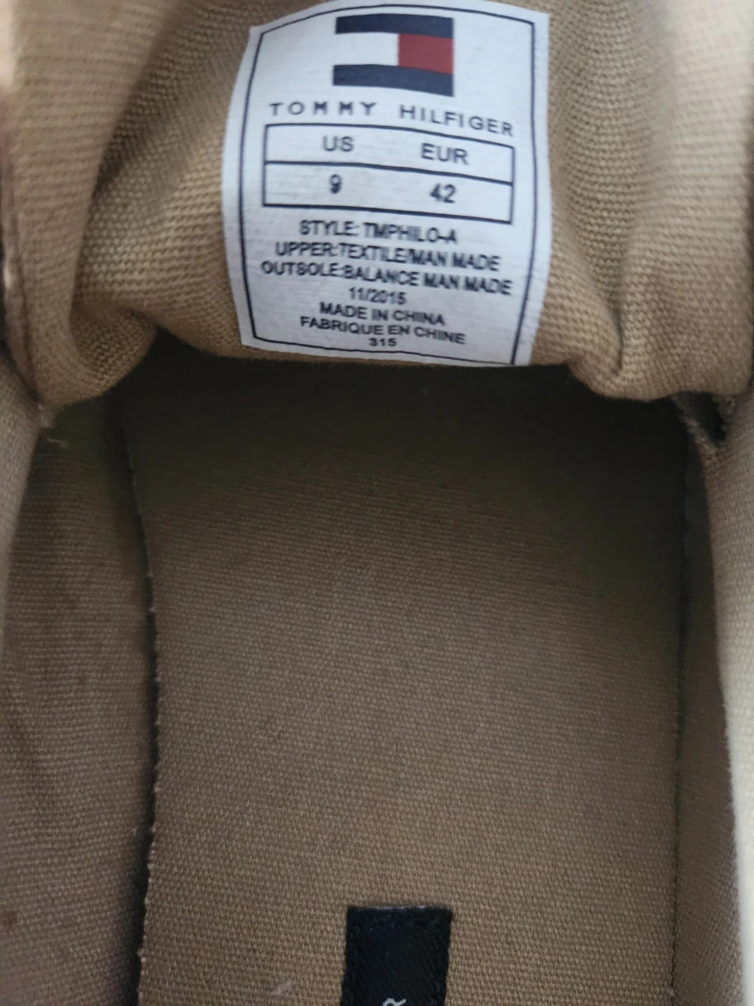 Tommy Hilfiger Tan Canvas Boat Shoes - photo 5