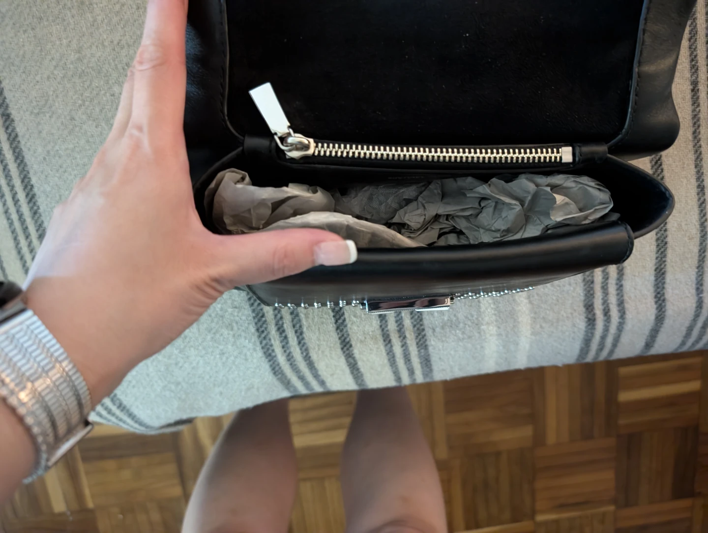 Michael Kors Studded Leather Shoulder Bag - photo 3